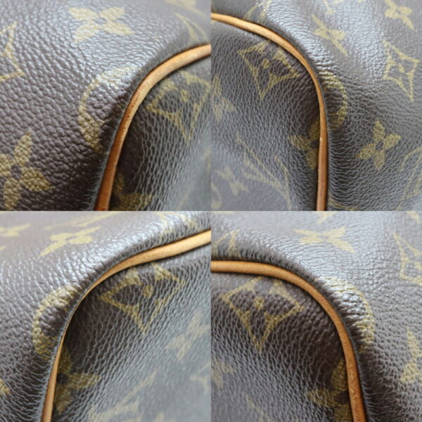 a23 11585 6 Louis Vuitton Speedy 30 Handbag Monogram Canvas Brown