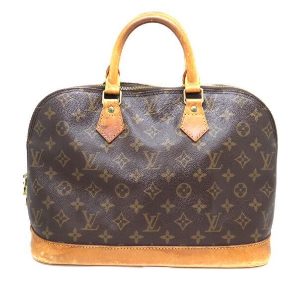 a23 11589 1 Louis Vuitton Alma Handbag Monogram Canvas Brown