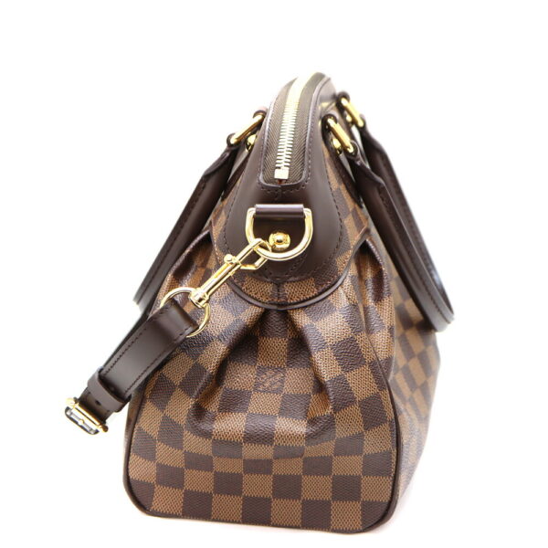 a23 11685 3 Louis Vuitton Trevi PM Handbag Damier Canvas Brown