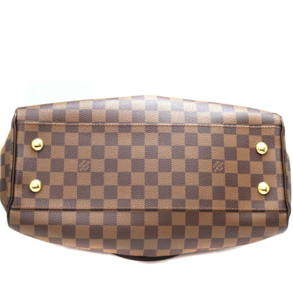 a23 11685 5 Louis Vuitton Trevi PM Handbag Damier Canvas Brown