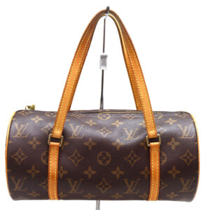 a23 11753 1 Louis Vuitton Palas Monogram Shoulder Bag Brown