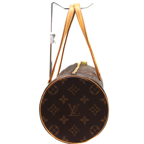 a23 11753 3 Louis Vuitton Papillon 26 Handbag Monogram Canvas Brown