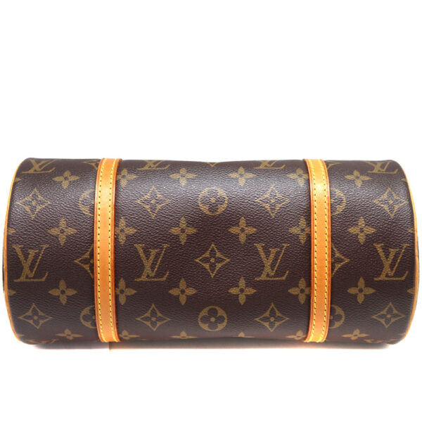 a23 11753 5 Louis Vuitton Papillon 26 Handbag Monogram Canvas Brown