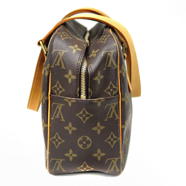 a23 11871 3 Louis Vuitton Cité GM Handbag Monogram Canvas Brown