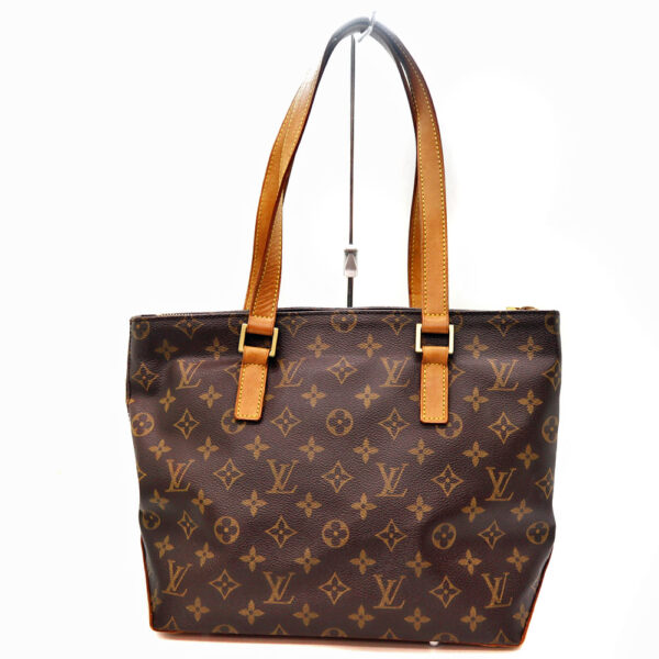 a23 11928 1 Louis Vuitton Hippo Piano Handbag Monogram Canvas Brown