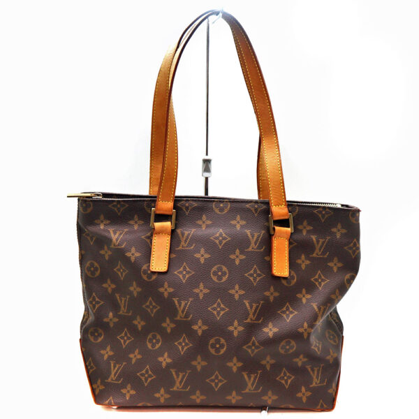 a23 11928 2 Louis Vuitton Hippo Piano Handbag Monogram Canvas Brown