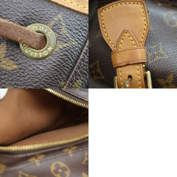 a23 11959 8 Louis Vuitton Montsouris GM Backpack Monogram Canvas Brown