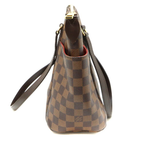 a23 1291 4 Louis Vuitton Totally PM Tote Bag Damier Canvas Ebene Brown