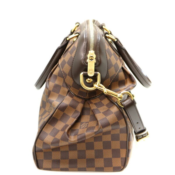 a23 1911 4 Louis Vuitton Trevi GM Shoulder Bag Damier Canvas Ebene Brown