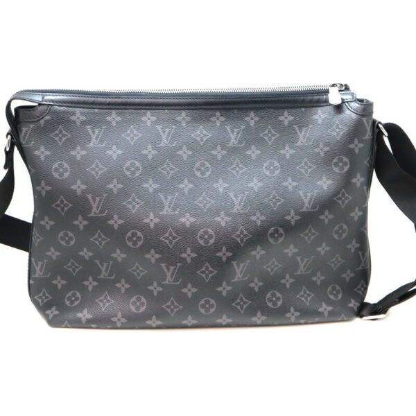 a23 193 2 Louis Vuitton Odysse Messenger Bag Monogram Eclipse Gray