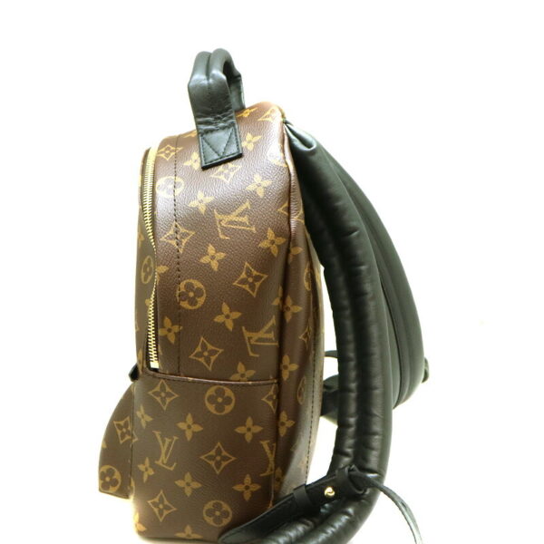 a23 2069 3 Louis Vuitton Palm Springs Backpack Rucksack Canvas Brown