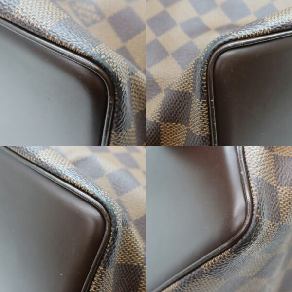 a23 2208 6 Louis Vuitton Chelsea Shoulder Bag Damier Canvas Ebene Brown