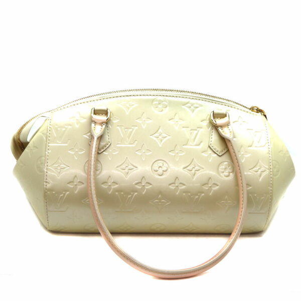 a23 2413 2 Louis Vuitton Sherwood PM Handbag Vernis Perle