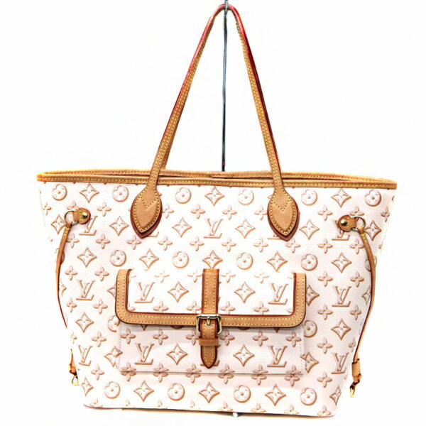 a23 2495 1 Louis Vuitton Neverfull MM Tote Bag Monogram Canvas Beige