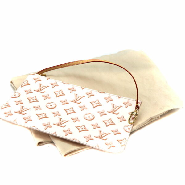 a23 2495 14 Louis Vuitton Neverfull MM Tote Bag Monogram Canvas Beige