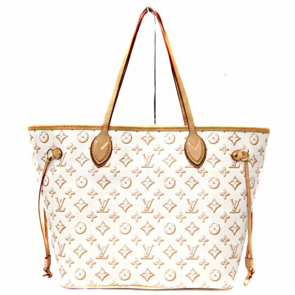 a23 2495 2 Louis Vuitton Neverfull MM Tote Bag Monogram Canvas Beige