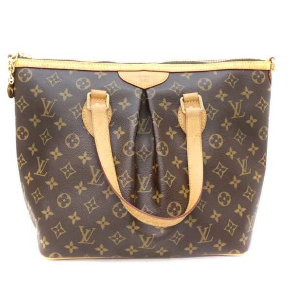 a23 250 1 Louis Vuitton Palermo PM Handbag Monogram Canvas Brown