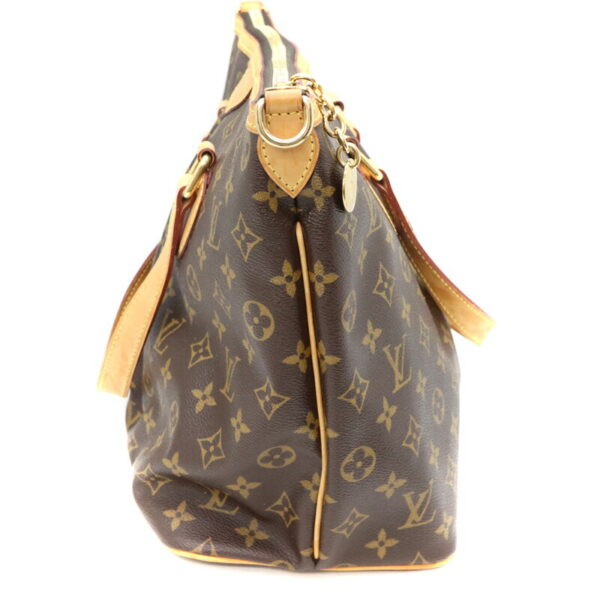 a23 250 4 Louis Vuitton Palermo PM Handbag Monogram Canvas Brown