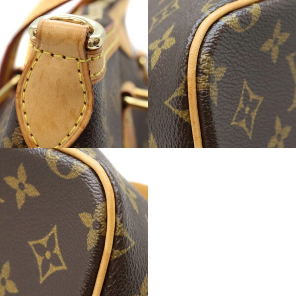 a23 250 6 Louis Vuitton Palermo PM Handbag Monogram Canvas Brown