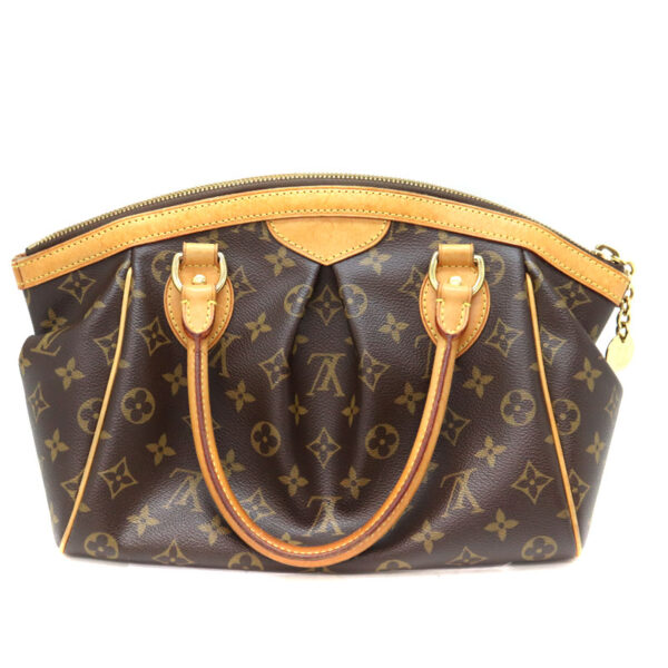 a23 2510 2 Louis Vuitton Tivoli PM Handbag Monogram Canvas Brown