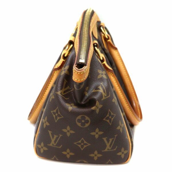 a23 2510 3 Louis Vuitton Tivoli PM Handbag Monogram Canvas Brown