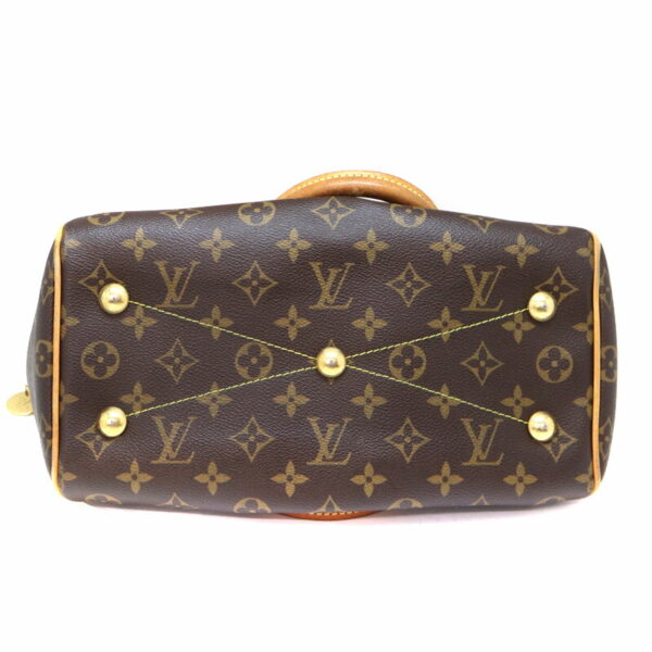 a23 2510 5 Louis Vuitton Tivoli PM Handbag Monogram Canvas Brown