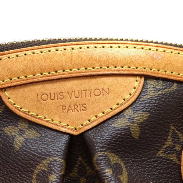 a23 2510 8 Louis Vuitton Tivoli PM Handbag Monogram Canvas Brown