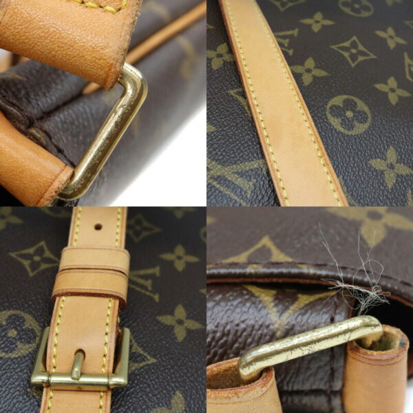 a23 26 7 Louis Vuitton Musette Shoulder Bag Monogram Canvas Brown