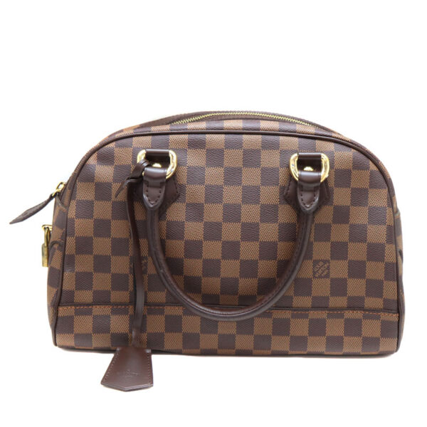 a23 2794 1 Louis Vuitton Duomo Handbag Damier Canvas Ebene Brown