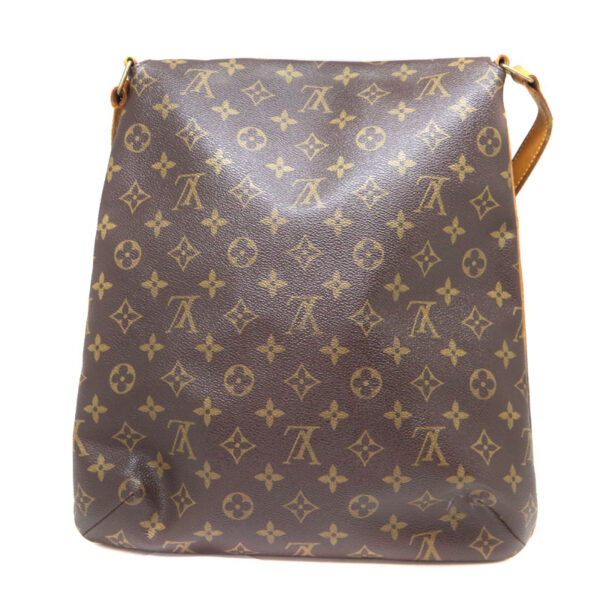 a23 2846 2 Louis Vuitton Musette Shoulder Bag Monogram Canvas Brown