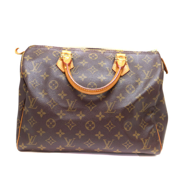 a23 2891 1 Louis Vuitton Speedy 30 Handbag Monogram Canvas Brown