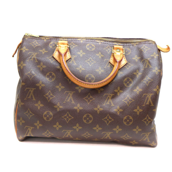 a23 2891 2 Louis Vuitton Speedy 30 Handbag Monogram Canvas Brown