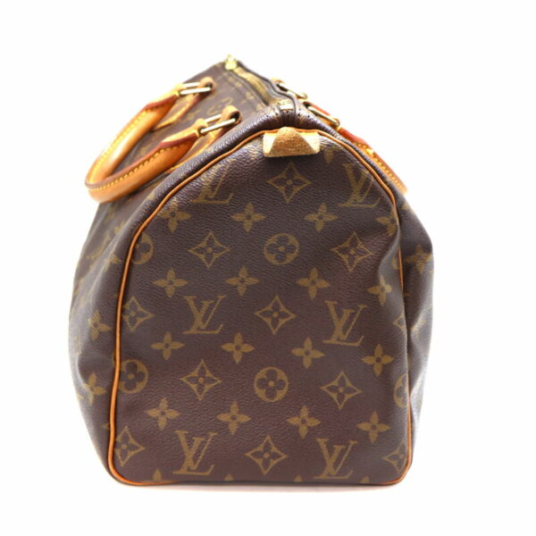 a23 2891 4 Louis Vuitton Speedy 30 Handbag Monogram Canvas Brown