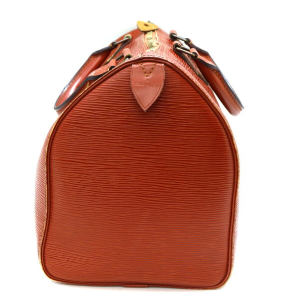 a23 2894 4 Louis Vuitton Speedy 30 Handbag Epi Leather Kenya Brown