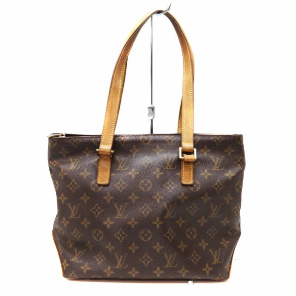 a23 3435 2 Louis Vuitton Hippo Piano Handbag Monogram Canvas Brown