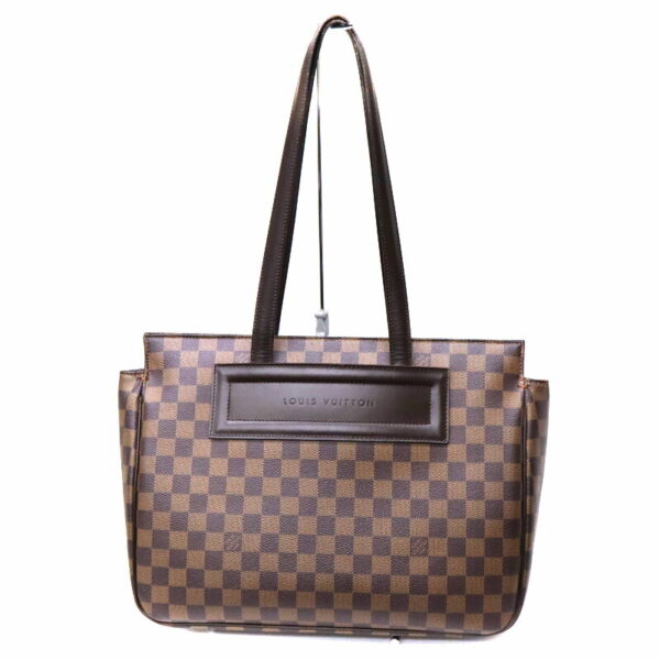 a23 3442 1 Louis Vuitton Parioli Shoulder Bag Damier Canvas Ebene Brown