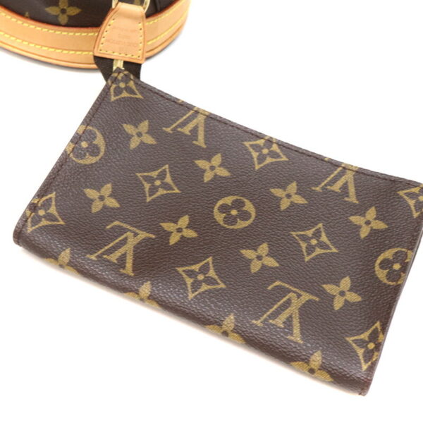 a23 35 13 Louis Vuitton Bucket PM Shoulder Bag Monogram Canvas Brown