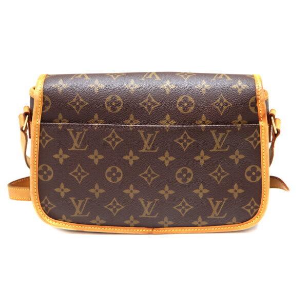 a23 3505 2 Louis Vuitton Sologne Shoulder Bag Monogram Canvas Brown