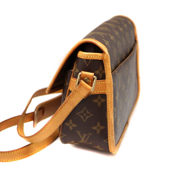 a23 3505 3 Louis Vuitton Sologne Shoulder Bag Monogram Canvas Brown