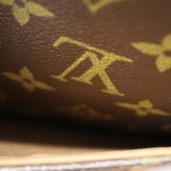 a23 3505 7 Louis Vuitton Sologne Shoulder Bag Monogram Canvas Brown