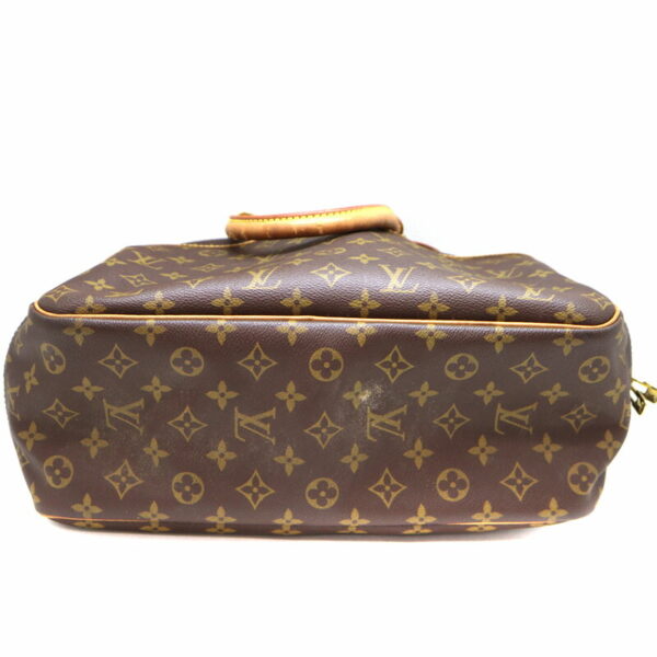 a23 3571 5 Louis Vuitton Deauville Bowling Vanity Handbag Monogram Canvas Brown