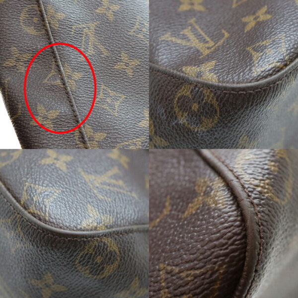 a23 3624 7 Louis Vuitton Looping GM Handbag Monogram Canvas Brown