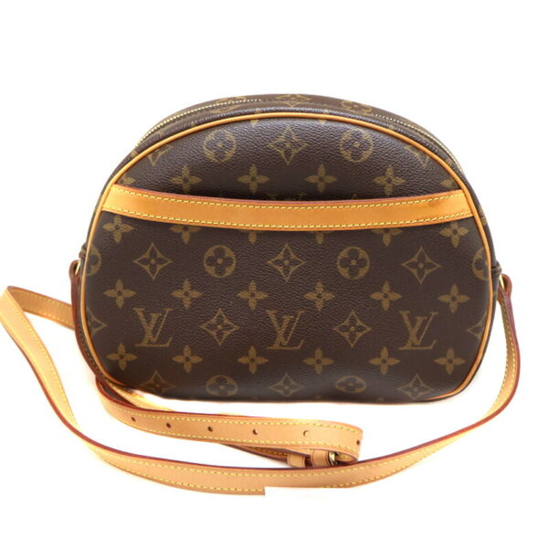 a23 3673 1 Louis Vuitton Blois Shoulder Bag Monogram Canvas Brown