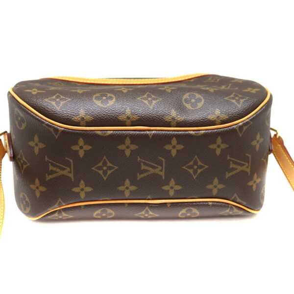 a23 3673 5 Louis Vuitton Blois Shoulder Bag Monogram Canvas Brown