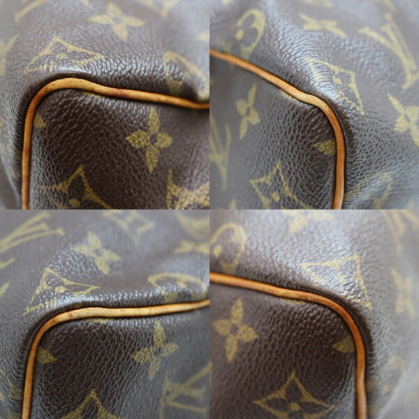 a23 3690 6 Louis Vuitton Speedy 25 Handbag Monogram Canvas Brown