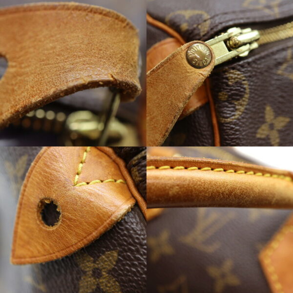 a23 3690 8 Louis Vuitton Speedy 25 Handbag Monogram Canvas Brown