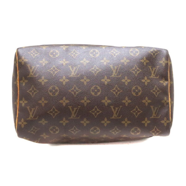 a23 3732 5 Louis Vuitton Speedy 30 Handbag Monogram Canvas Brown