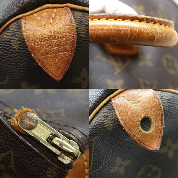 a23 3732 8 Louis Vuitton Speedy 30 Handbag Monogram Canvas Brown