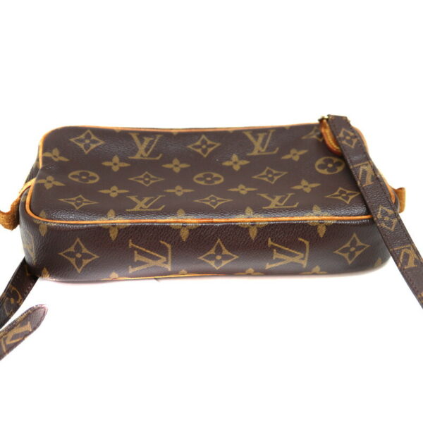 a23 3763 5 Louis Vuitton Pochette Marly Bandouliere Shoulder Bag Monogram Canvas Brown