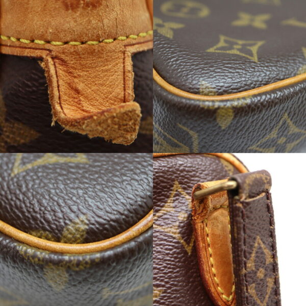 a23 3763 6 Louis Vuitton Pochette Marly Bandouliere Shoulder Bag Monogram Canvas Brown